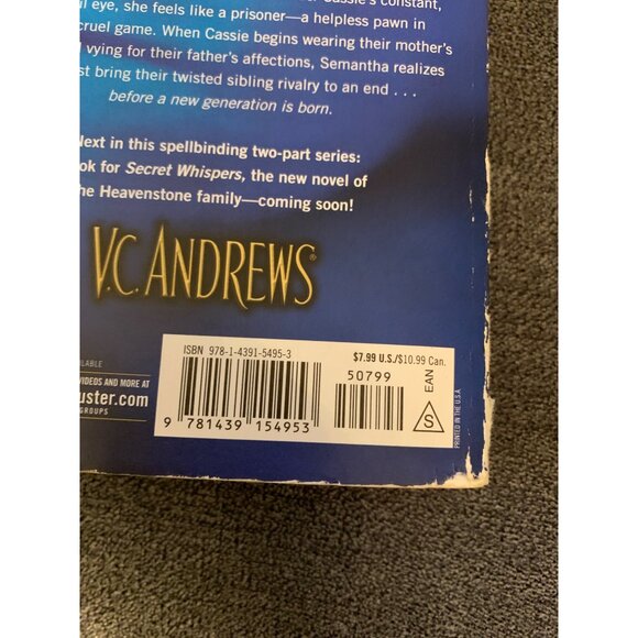 V.C. Andrews "The Heavenstone Secrets" Paperback Book - Picture 3 of 7